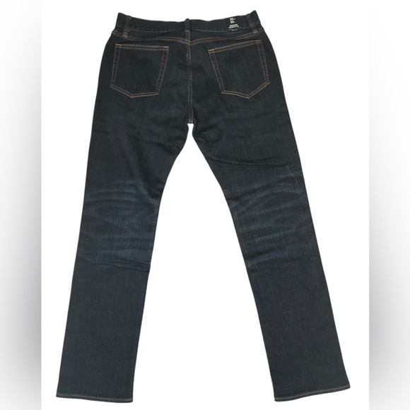 J. Crew Factory Dark Denim Driggs Stretch Slim Fit Jeans - Picture 6 of 9